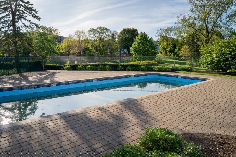 Outdoor Pool Paving